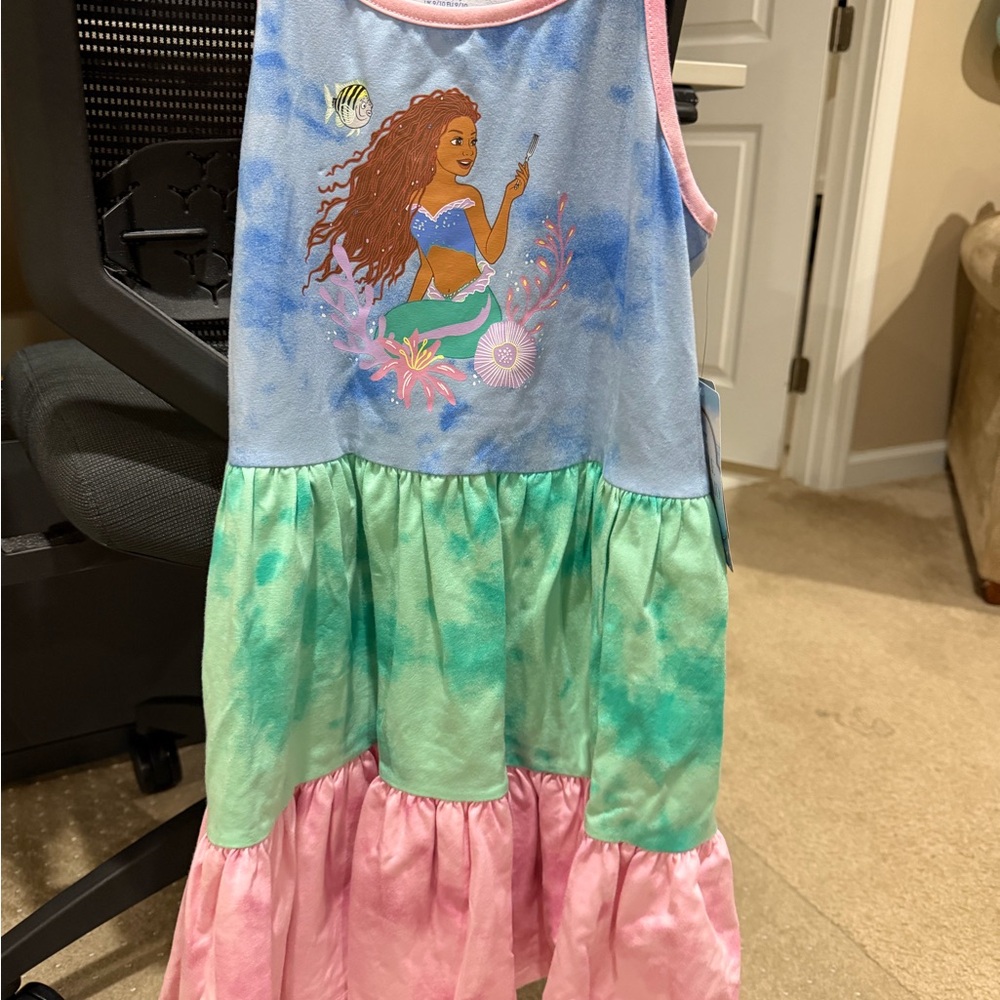 Disney Pink and Blue Mermaid Dress